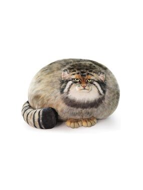 Steppe Cat Pillow 12”
